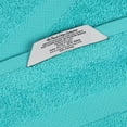 thumbnail image 5 of Superior Franklin 2-Piece Cotton Bath Sheet Set, Super Soft Quick Dry Fade Resistant Towels, Turquoise, 5 of 10