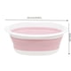 thumbnail image 3 of Lavabo plegable para camping y autocaravana, lavabo portátil multiusos con asas para exteriores, viajes y uso doméstico, 3 of 3