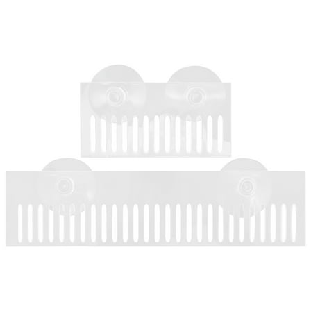 Baluue 2Pcs Aquarium Overflow Comb for Filtration System Acrylic Accessory for Fish Tank Care
