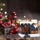 thumbnail image 5 of Miniatura de resina con luz LED navideña, casita de muñecas en miniatura con luz cálida, ideal para decorar el jardín o como regalo. Pequeña, 5 of 9