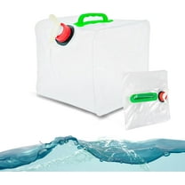 LYTIVAGEN Collapsible Water Container 2.6 Gallon with Spigot, Camping Water Storage Carrier Jug for Outdoors Hiking, Foldable Portable Water Canteen