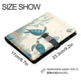 thumbnail image 3 of Leather Notebook with Pen Holder Writing Notepad Includes 100 Pages Lined Journal Underwater Scene Featuring, 3 of 6