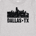 thumbnail image 4 of Inktastic Dallas Texas City Skyline with Grunge Boys or Girls Baby T-Shirt, 4 of 5