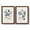 Barnwood Maple, variant on Fresh Start I - Premium Framed Canvas 2 Piece Set - Ready to Hang