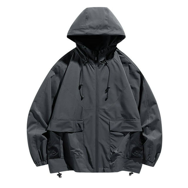 Timegard Coupe-Vent pour Femmes à Capuchon Automne Hiver Manteau Chaud Extérieur Imperméable Manteau de Montagne
