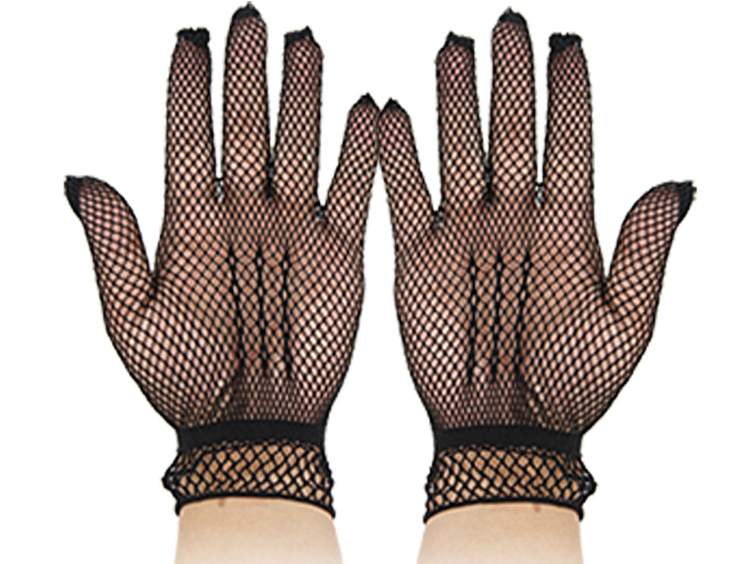 Pair Black Fish Net Full Fingers Gloves for Ladies L Walmart Canada