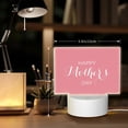 thumbnail image 6 of Fotbe Happy Mother's Day Pattern Acrylic Night Light Gift with 3 Color ModesTouch-Sensitive LED Lamp Perfect Gift for Mother's Day, Birthday, or Christmas, 6 of 9