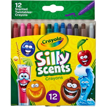 Crayola Silly Scents Twistables Crayons, 12 Count