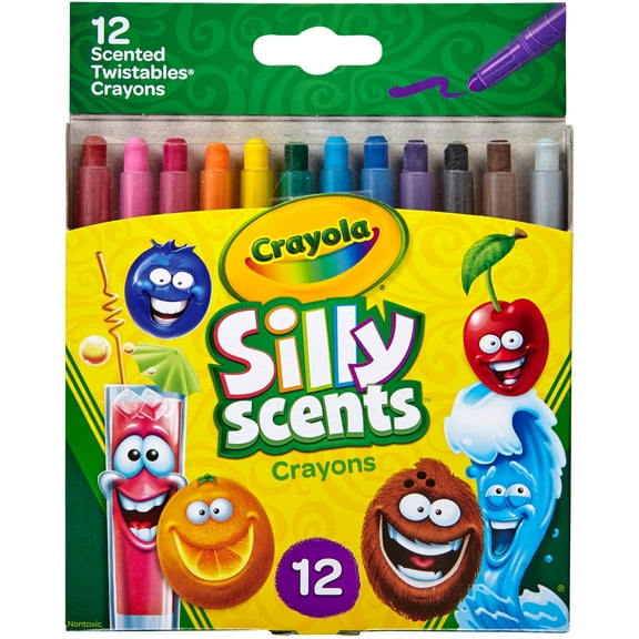 Crayola Silly Scents Twistables Crayons, 12 Count