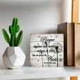 thumbnail image 5 of Dandelion Sympathy Gifts in Spanish Style Spanish Religious Gifts for Loss of Mother Father Husband Loved One Grieving Gifts Funeral Gifts in Loving Memory Wedding Wooden Box Sign 5"x5", 5 of 8