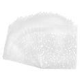 thumbnail image 2 of 1 Pack DIY Adhesive Plastic Transparent Candy Cookie Bag Reclosable White Sealing Packaging Bags Small, 2 of 6