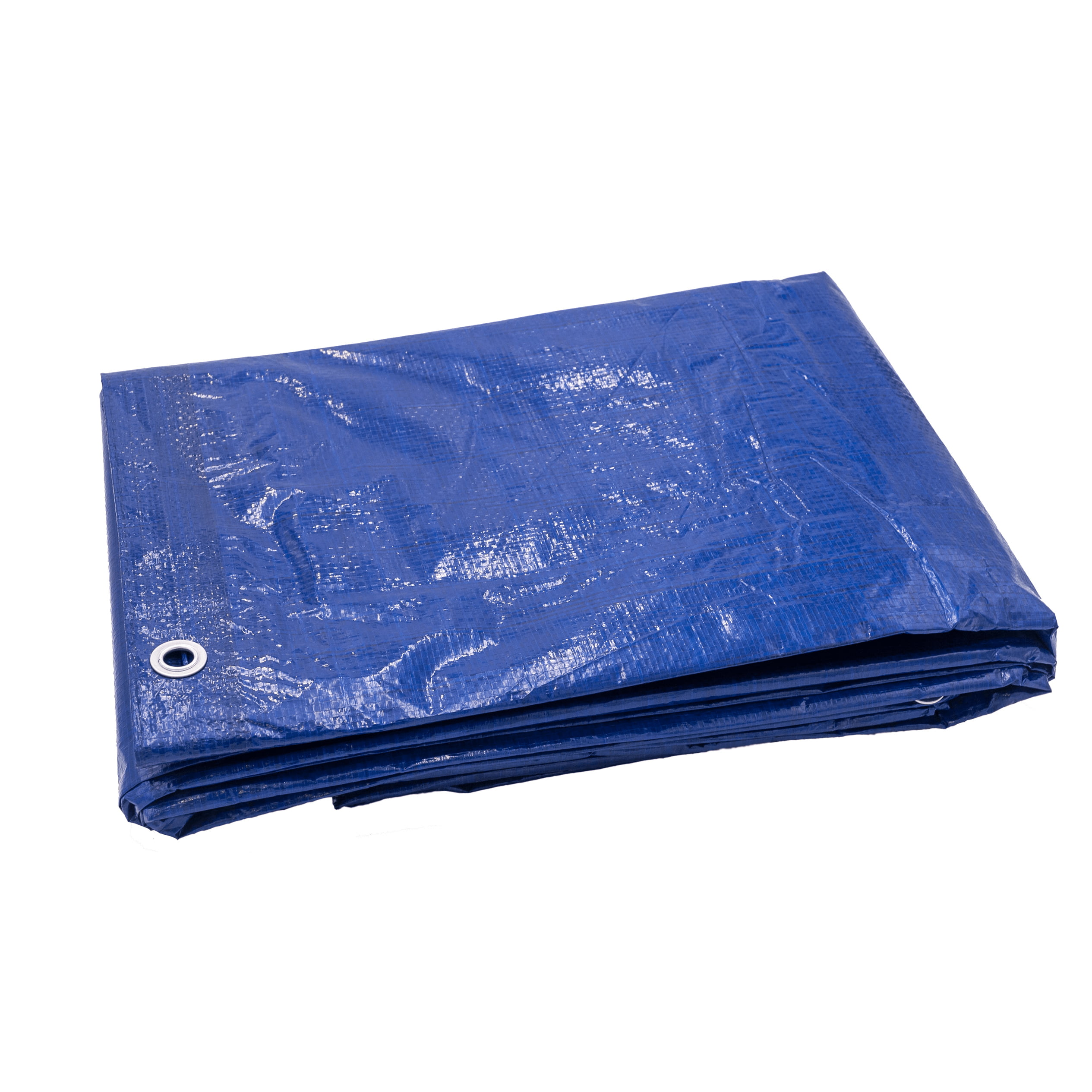 16'x24' Blue Poly Tarp 2.9 OZ Economy Lightweight Waterproof Cover Camping 