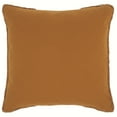 thumbnail image 4 of Safavieh Camdyn 20" x 20" Rustic Polyester/Wool Decorative Pillows, Camel/Ivory, 4 of 4