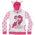 thumbnail image 1 of My Little Pony - Pinkie Pie Costume à Capuche Zippé pour Filles, 1 of 1