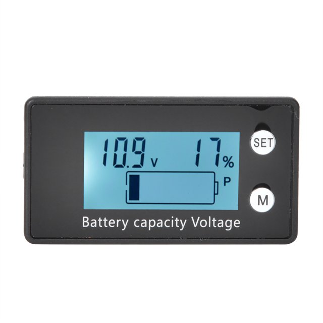 Voltímetro LCD Medidor De Voltaje Voltímetro Digital Herramienta Industrial ANGGREK EJ1013