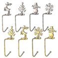 thumbnail image 4 of Christmas Stocking Hanger For Mantel, Stocking Hook For Christmas Decoration Set 4, 4 of 4