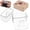 Clear, variant on 2PCS Red Musubi Maker press mold,Non-stick,BPA-Free sushi mold,Make Hawaiian Musubi at Home or Hawaii Restaurants