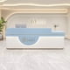 thumbnail image 2 of Beauty Salon Reception Desks Club Front Checkout Closet European Reception Desks Register Mostrador Recepcion Luxury Furniture My Lux Decor Round, 2 of 6