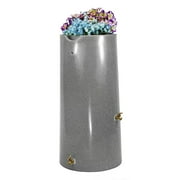 Good Ideas Impressions Reflections 50 Gallon Rain Saver Barrel, Light Granite
