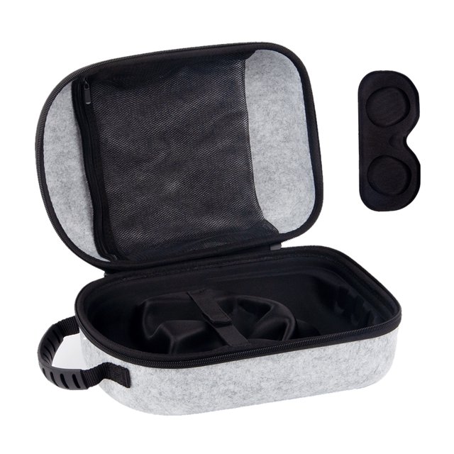 Estuche Transporte Duro JShteea Cubierta Lente VR Almacenamiento Antiarañazos para Meta Quest 3