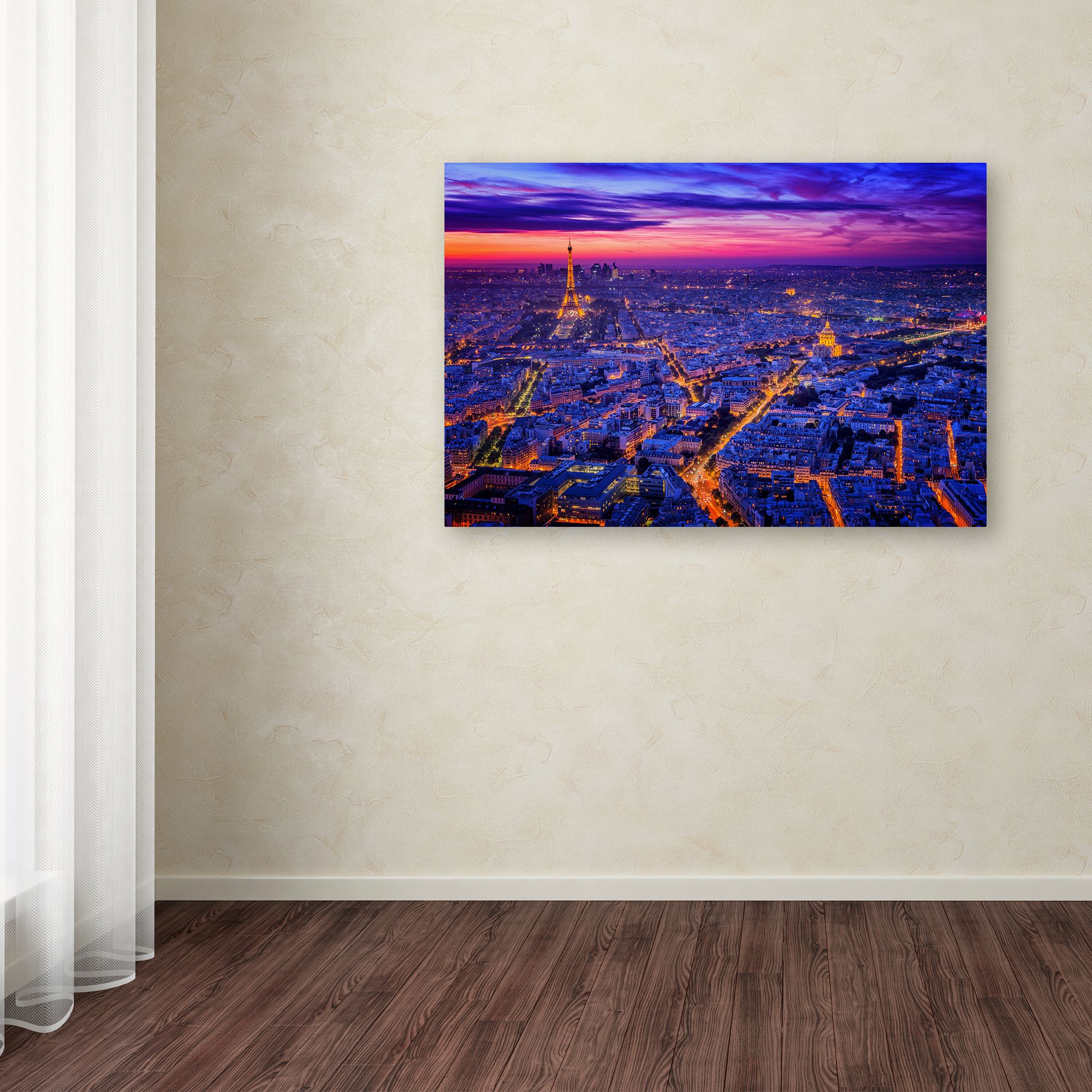 Trademark Fine Art 'Paris I' Canvas Art by Juan Pablo de