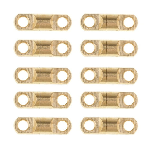 10pcs Heavy Duty Swivels Fishing Swivels Snap Fishing Swivel Pin Flexible rotation 8mm