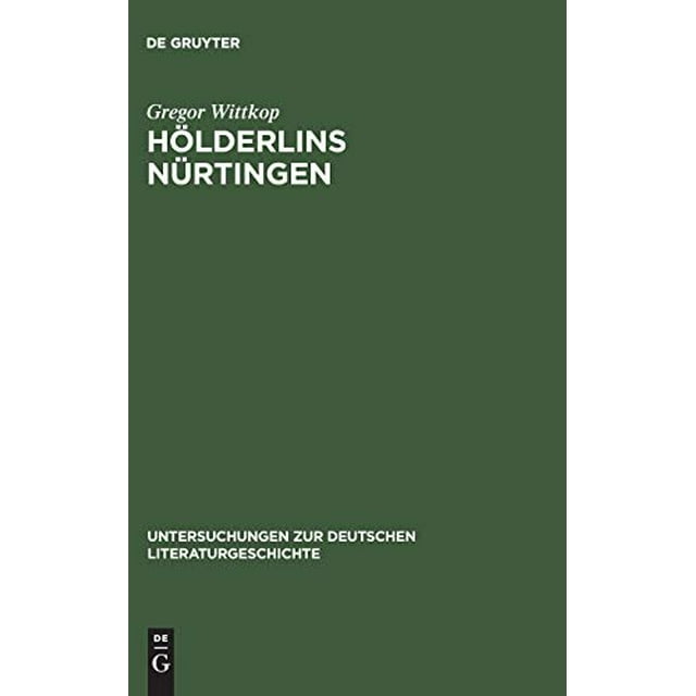 Hlderlins Nrtingen (Texte Metzler,) (Édition Allemande)