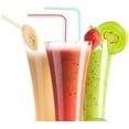 thumbnail image 4 of Cribun Comfy Package [200 Pack] Striped Flexible Drinking Straws, 4 of 5