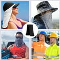thumbnail image 6 of Gseagtia Summer sunshade, outdoor sunshade, breathable neck protection, anti-ultraviolet ice silk mask, 6 of 6