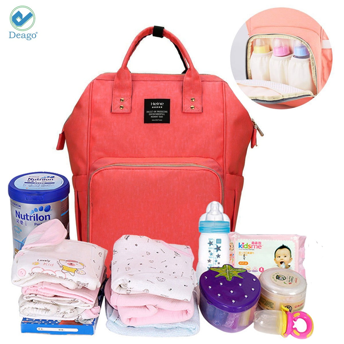 Deago Water Resistance Multifunction Mummy Maternity Baby Nappy Diaper