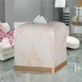 thumbnail image 3 of nu steel Misty Copper collection Tissue Box Cover, Perfect For Home & Bathroom Accessories, 3 of 5
