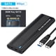 thumbnail image 4 of Injueey Caja de carcasa M2 SSD NVME SATA Protocolo dual Cartucho de disco duro Adaptador M.2 a USB Cajas de disco NGFF Herramienta Cables de computadora SATA de 5 Gbps, 4 of 6