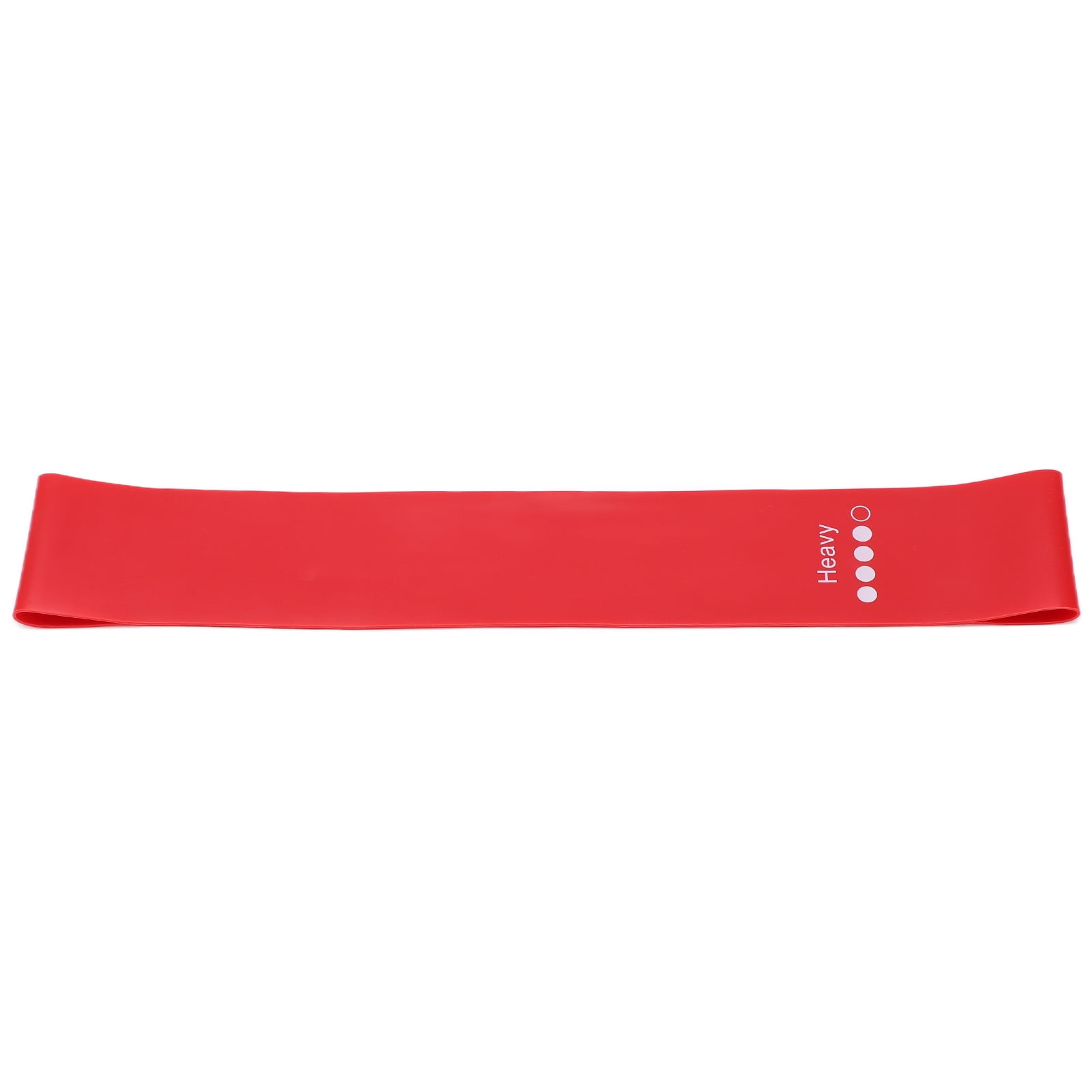 Yajisi Red Resistance Band Durable Elastic Exercise Loop for Yoga Pilates Physical Therapy Home Gym Workout Fitness Equipment (12.6 inches / 32 cm)