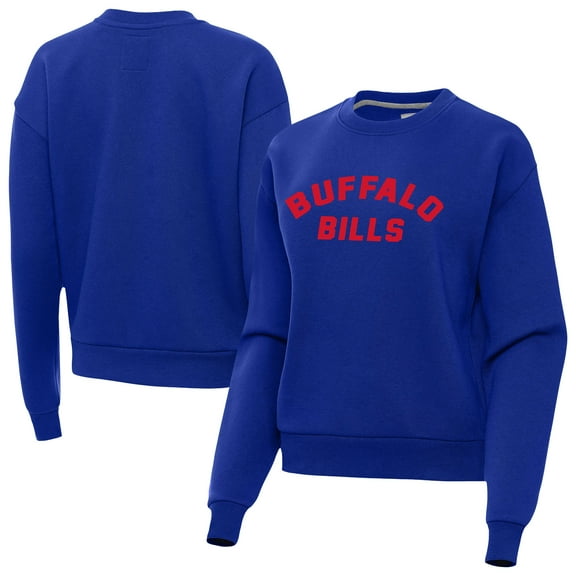 Women's Antigua Royal Buffalo Bills Victory Sweatshirt
