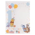 thumbnail image 2 of Disney Winnie the Pooh My 1st Birthday Photo Op Baby Blanket, 2 of 4