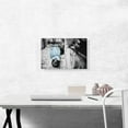 thumbnail image 2 of ARTCANVAS Baby Blue Vespa Scooter In Italy Canvas Art Print - Size: 18" x 12" (1.50" Deep), 2 of 9
