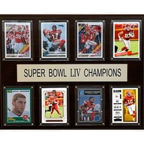 Kansas City Chiefs Super Bowl LIV Champions 12'' x 15'' Plaque