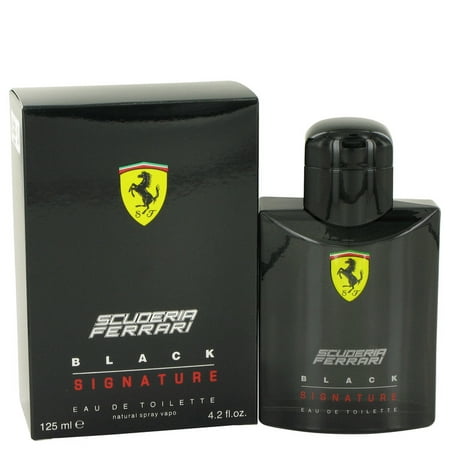 Ferrari Ferrari Scuderia Black Signature Eau De Toilette Spray for Men 4.2 oz