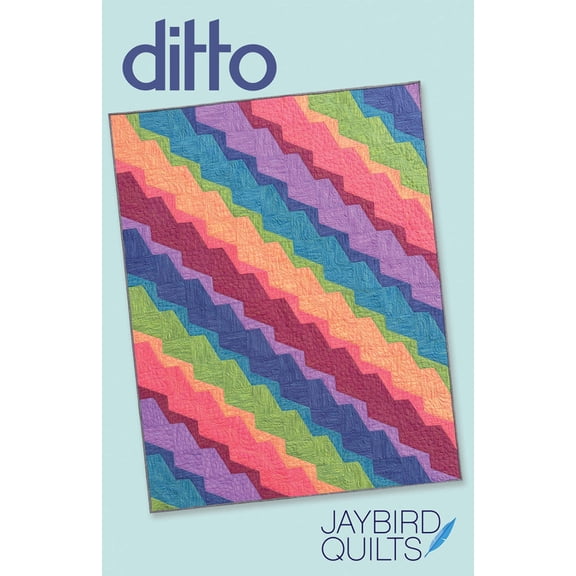 Ditto V2 Quilt Pattern by Julie Herman of Jaybird Quilts