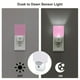 thumbnail image 3 of Balery Pink Luz Nocturna LED con Sensor Automático, Enchufe con Sensor Crepuscular, Luz Suave de 0.5W para Dormitorio, Pasillo, Baño-EU, 3 of 7