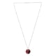 thumbnail image 4 of Collar Zvezda Xilion color Scarlet plata .925 Zvezda ZCO-XIL12-SCA, 4 of 4