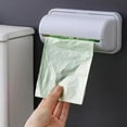 thumbnail image 5 of Trash Bags,Plastic Trash Bag Dispenser Roll Holder PP Plastic Bag Organizer No Punching Wall Mounted Garbage Bag Dispenser For Kitchen Bathroom Laundry Room, 5 of 9