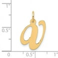 thumbnail image 2 of Beautiful 14K Medium Fancy Script Initial V Charm, 2 of 2