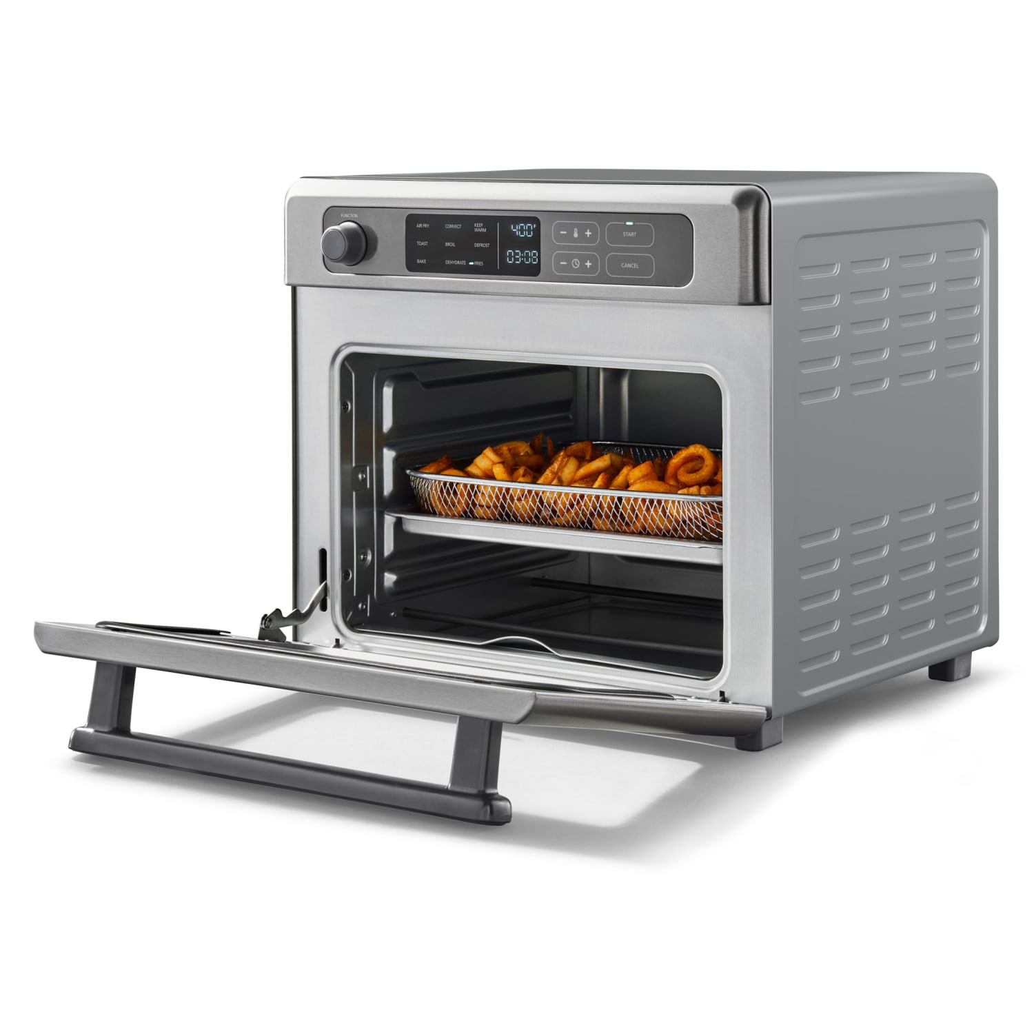 Oster Digital RapidCrisp Air Fryer Oven, 9-Function Countertop Oven with Convection