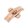 thumbnail image 4 of Watch Band Buckle, Ceramic Tungsten Steel Stainless Steel Watch Strap Clasp Double Push Button  For DIY, 4 of 8