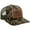 Green, variant on Mens Wildlife Waxed Canvas Trucker Hat Rhino/Charcoal