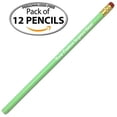 thumbnail image 2 of Personalized Pencils - Round - Pastel Colors- Custom Printed with your message, text or logo - by Express Pencils - 12 pkg - ** FREE PERZONALIZATION ** Great gift idea (Pastel Green), 2 of 5
