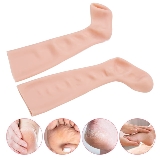 Calcetinas Hidratantes de Gel, Trato Hidratante intensivo de calcetines intensivos para el cuidado de los piies para las mujeres