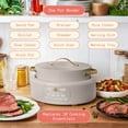 thumbnail image 4 of Beautiful 10 in 1, 6 Qt Electric Multi-Cooker, Porcini Taupe by Drew Barrymore, 4 of 21