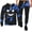 A66 Blue, variant on Mens Outfits Evil Smiling Face Print Hoodie And Jogger Pants Halloween Casual Comfortable Sweatsuit Suits Athletic 2 Piece Set Size S Blue